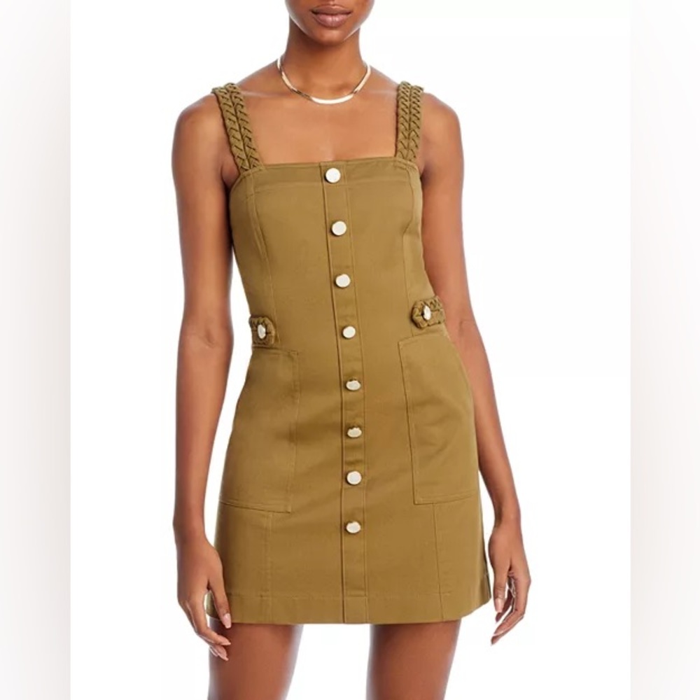 Derek Lam 10 Crosby Naiyah Utility Sheath Dress